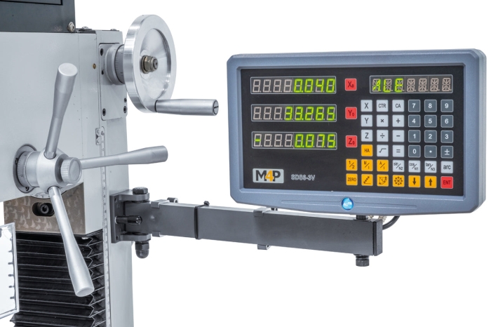Bohr- und Fräsmaschine MD 28 Vario-D digitalanzeige
