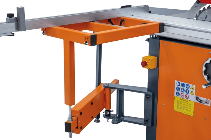 Formatkreissäge FKS 1360 / 230 V führung auslegertisch