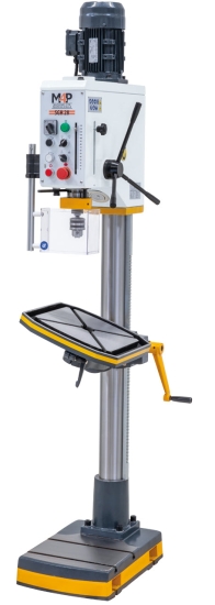 Getriebe-Säulenbohrmaschine SGH 28 / 400 V tisch geschwenkt