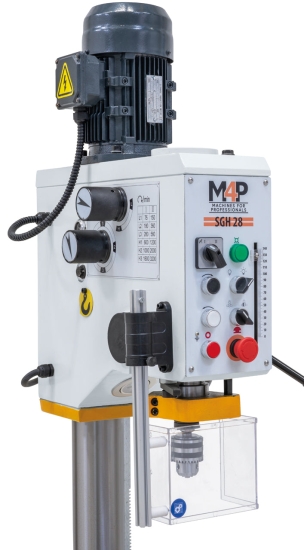 Getriebe-Säulenbohrmaschine SGH 28 / 400 V bohrkopf links