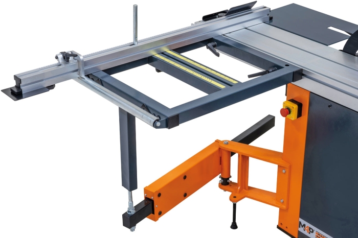 Formatkreissäge STS 2000 Pro / 400 V auslegertisch anschlag hinten