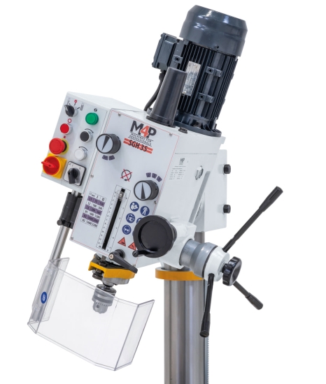 Getriebe-Säulenbohrmaschine SGH 35 / 400 V kopf geschwenkt