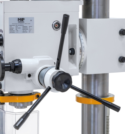 Bohr- und Fräsmaschine MD 45 sterngriff