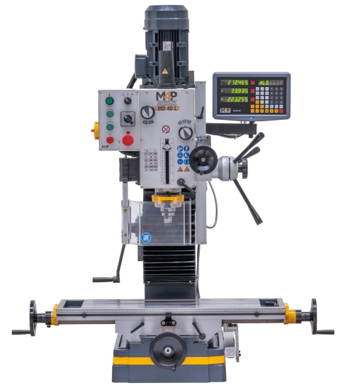 Bohr- und Fräsmaschine 800 x 240 mm MD 40 L-D / 400 V