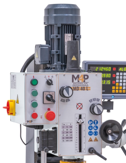 Bohr- und Fräsmaschine 800 x 240 mm MD 40 L-D / 400 V