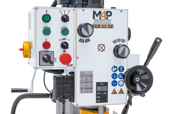 Getriebe-Säulenbohrmaschine SGH 35 SV / 400 V