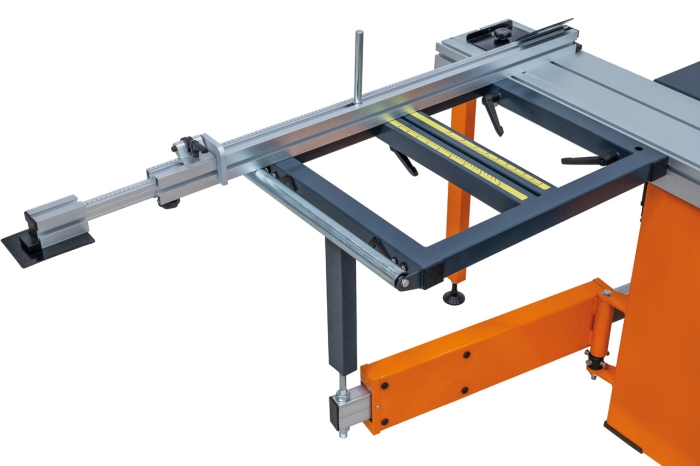 Formatkreissäge STS 2600 Pro auslegertisch anschlag hinten