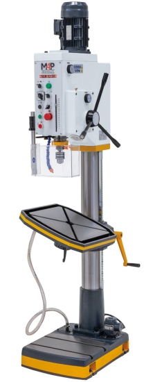 Getriebe-Säulenbohrmaschine SGH 32 SV / 400 V rechts tisch geschwenkt