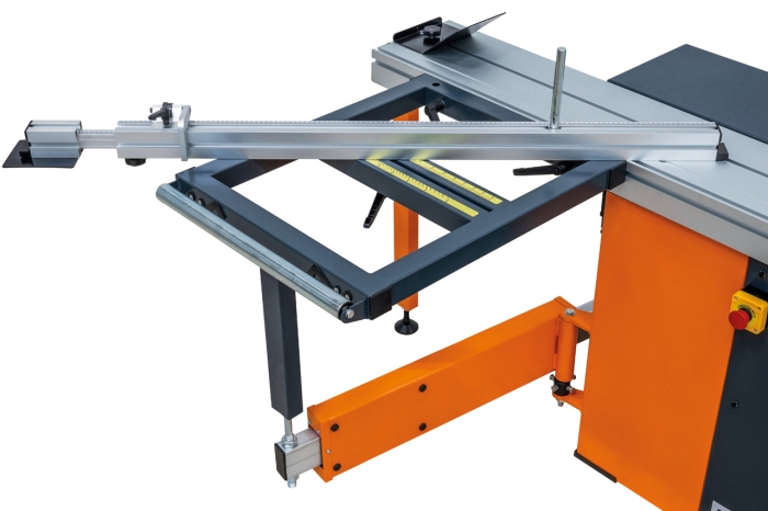 Formatkreissäge STS 3200 Pro auslegertisch anschlag geschwenkt 2