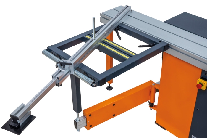 Formatkreissäge STS 3200 Pro auslegertisch anschlag geschwenkt 3