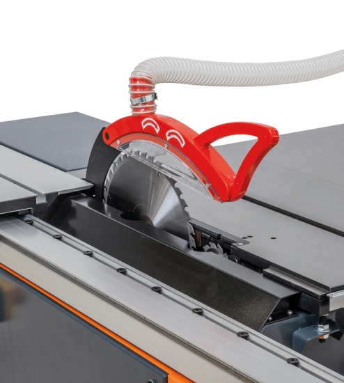 Formatkreissäge STS 3200 Pro sägeblatt tisch offen