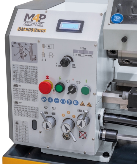 Leit- und Zugspindeldrehmaschine DM 900 V / 230 V mit Untergestell SL 12