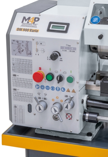 Leit- und Zugspindeldrehmaschine DM 900 V-D / 230 V mit Untergestell SL 12