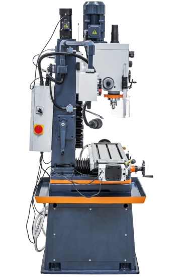 Bohr- und Fräsmaschine inkl. Guss-Untergestell MD 50 HS seitlich links