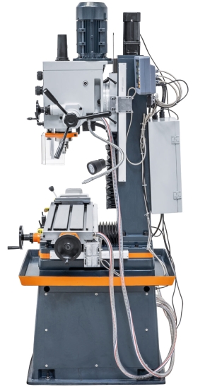 Bohr- und Fräsmaschine inkl. Guss-Untergestell MD 50 HS seitlich rechts