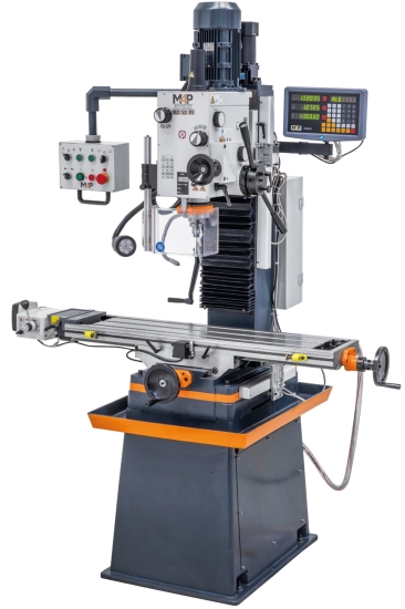Bohr- und Fräsmaschine inkl. Guss-Untergestell MD 50 PF Bohr- und Fräsmaschine inkl. Guss-Untergestell MD 50 PF
