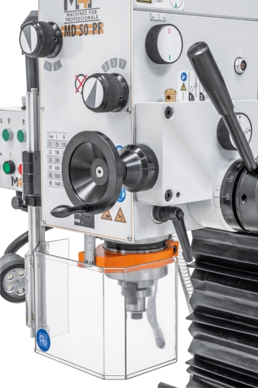 Bohr- und Fräsmaschine inkl. Guss-Untergestell MD 50 PF feinzustellung