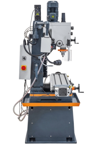 Bohr- und Fräsmaschine inkl. Guss-Untergestell MD 50 PF seitlich links