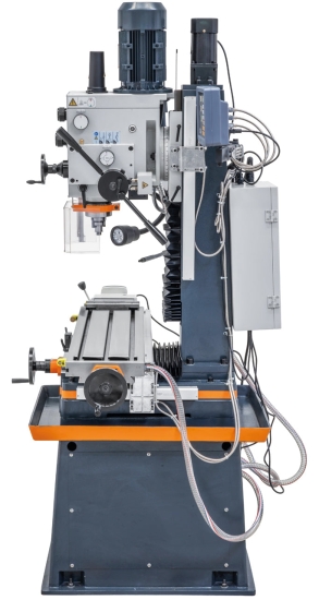 Bohr- und Fräsmaschine inkl. Guss-Untergestell MD 50 PF seitlich rechts