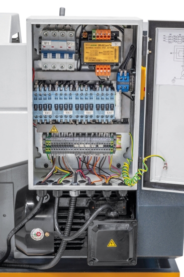 Leit- und Zugspindeldrehmaschine DM 1000 eco schaltkasten