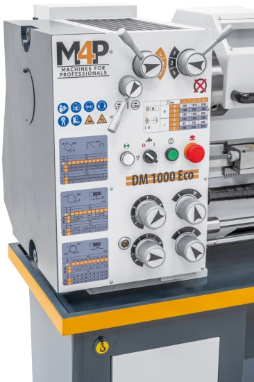 Leit- und Zugspindeldrehmaschine DM 1000 eco getriebekopf