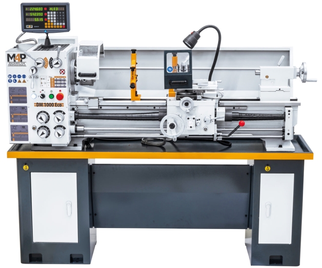 Leit- und Zugspindeldrehmaschine DM 1000 eco-D frontal