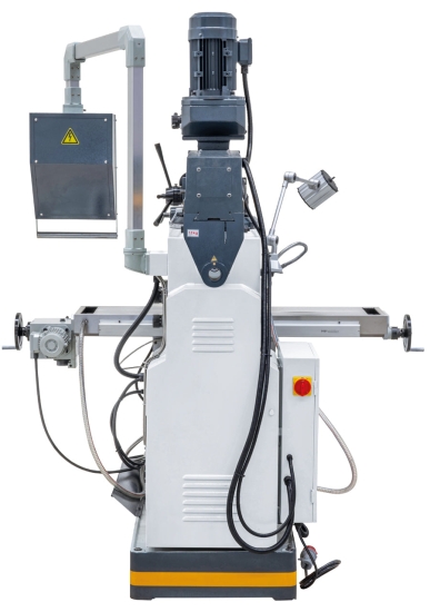 Universalfräsmaschine FM 90 DRO fronal rückseite