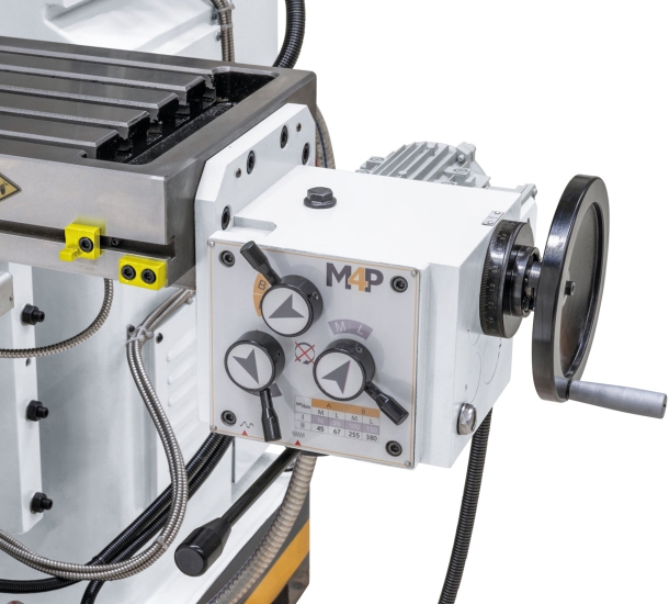 Universalfräsmaschine FM 90 DRO vorschub