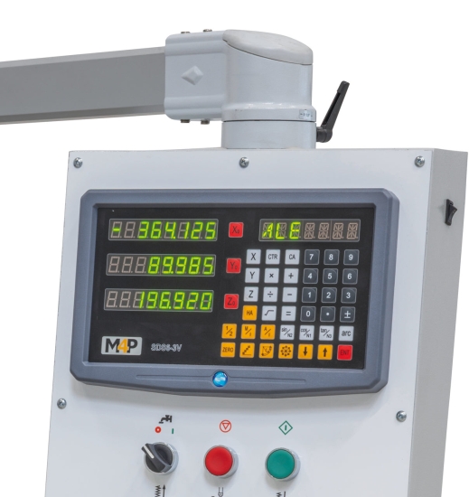 Universalfräsmaschine UFM 260 bedienpult