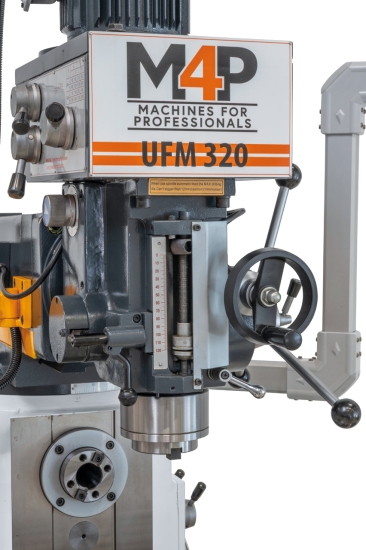 Universalfräsmaschine UFM 320 tiefeneinstellung