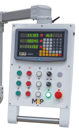 Universalfräsmaschine UFM 320 bedienpult