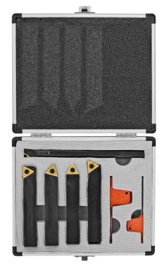 Bernardo Drehmeißelsatz 4-tlg. inkl. Bohrstange, 12 mm Drehmeisselsätze