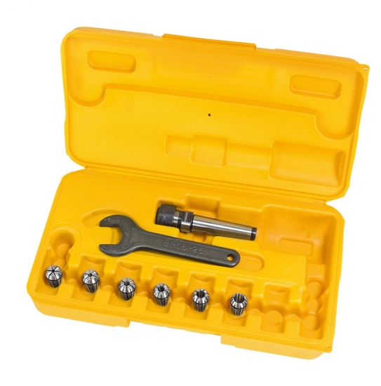Bernardo Fräser-Spannzangenfutter-Set ER 16, MK 2, 3 - 10 mm Spannmittel für Werkzeuge