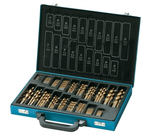 Bernardo Spiralbohrer-Set, 170-tlg. Bohrwerkzeuge