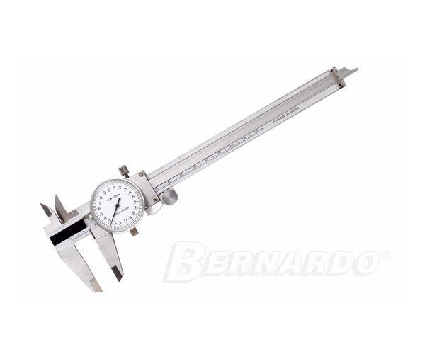 Bernardo Taschenmessschieber mit Rundskala 300 mm / 0,02 mm Messschieber
