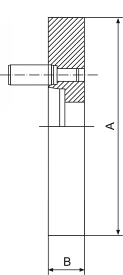 Bernardo Kurzkegelflansch FL-400/D8 Kurzkegelflansche