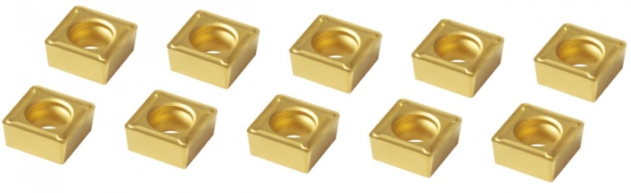 Bernardo Satz HM-Wendeschneidplatten SCMT 09T308 (10 Stk.) für D1/D2 Drehmeisselsätze