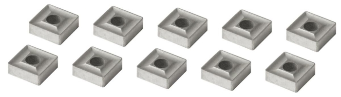 Bernardo Satz HM-Wendeschneidplatten 41310V (10 Stk.) für E1/E2 Drehmeisselsätze