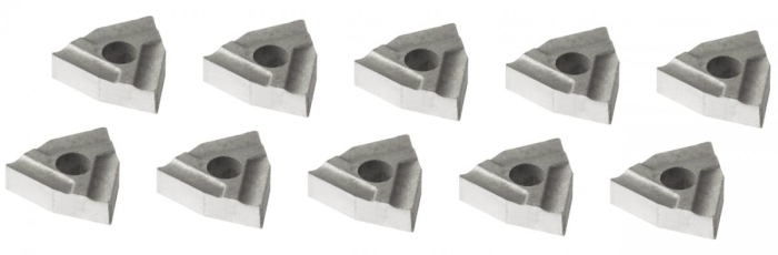 Bernardo Satz HM-Wendeschneidplatten T31305A (10 Stk.) für E3 Drehmeisselsätze