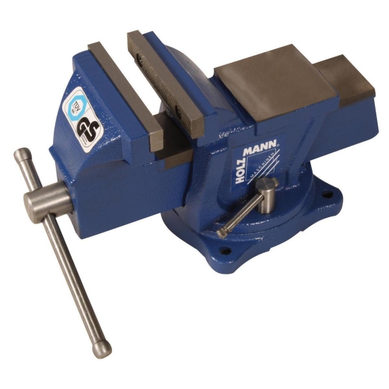 Holzmann H-WBS100N Werkbank Schraubstock inkl. Drehplatte