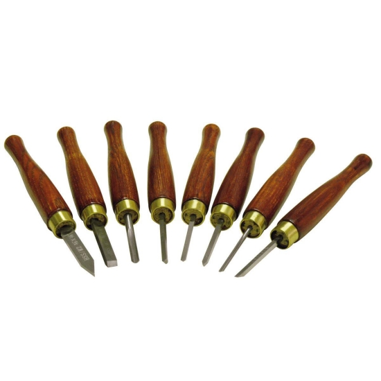 Holzmann HM8TLG Micro Drechselsatz 8tlg. / HM