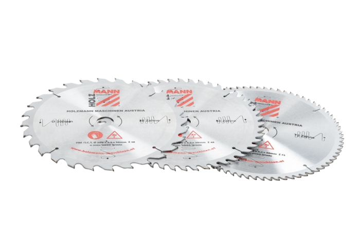 Holzmann KSB300SET HM Kreissägeblatt Set im Alukoffer