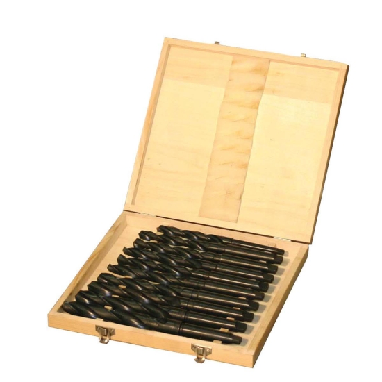 Holzmann H-SPSMK2 Spiralbohrsatz 14,5-23mm MK2/HSS/10tlg