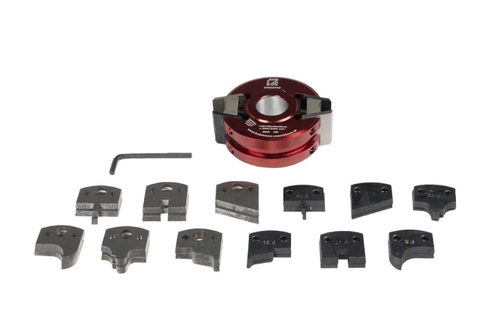 Holzmann UNISET40 Universal Profilmesserkopf im Set
