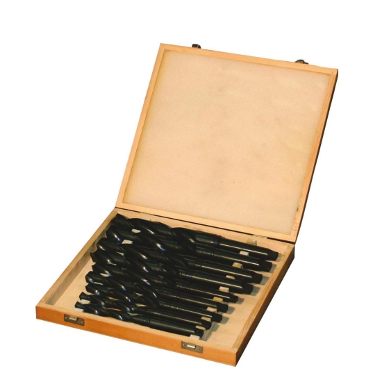Holzmann H-SPSMK3 Spiralbohrsatz 24-31,5mm MK3/HSS/10tlg
