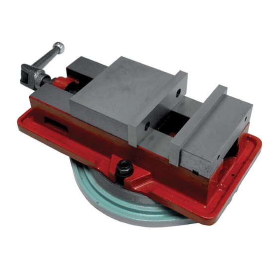 Holzmann H-IF160 Industrie Frässchraubstock Drehteller