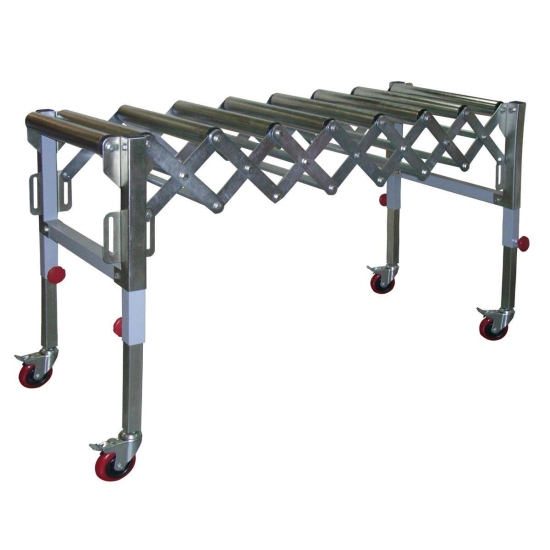 Holzmann H-RB9A Rollbahn ausziehbar 9 Rollen / 130 Kg