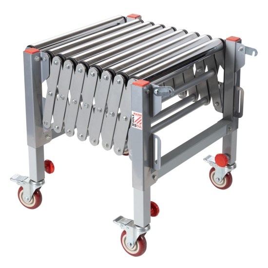 Holzmann RB9A Rollbahn ausziehbar 9 Rollen / 130 Kg
