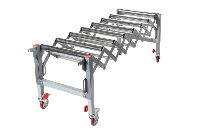 Holzmann RB9A Rollbahn ausziehbar 9 Rollen / 130 Kg