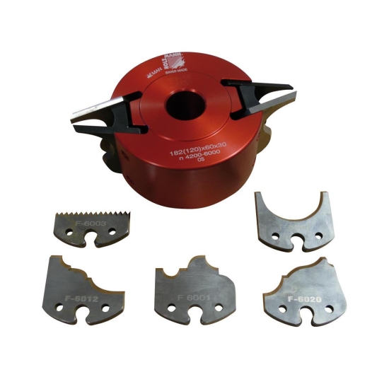Holzmann H-UNISET60 Universal Profilmesserkopf im Set